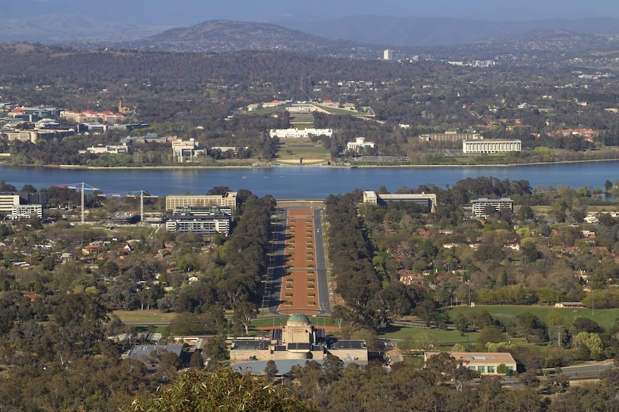 Canberra Aerial