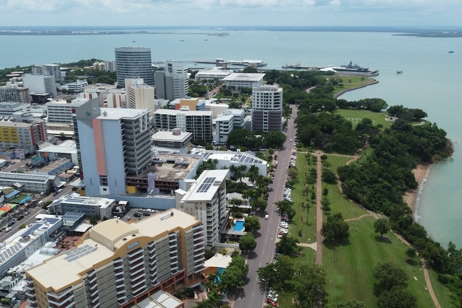 Darwin Australia aerial